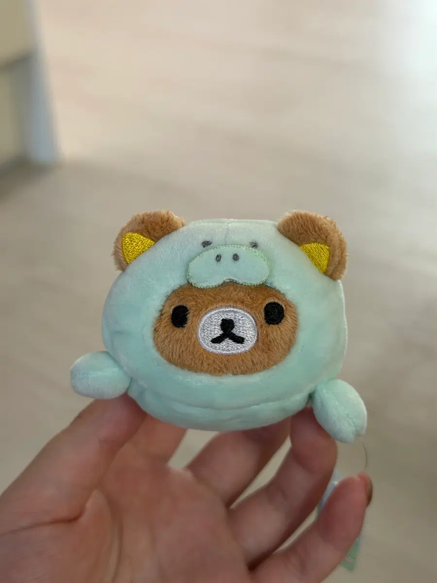 산엑스 리락쿠마 아기 물개인형 (종이택o)