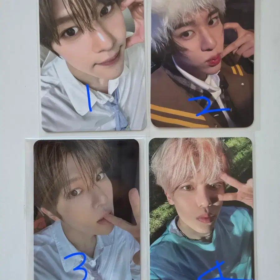 엔시티위시 시온 포카 일괄 4장 NCT WISH 포토카드