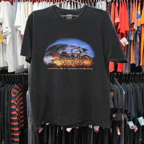 2000년대 빈티지 Harley Davidson Las Vegas 티셔츠