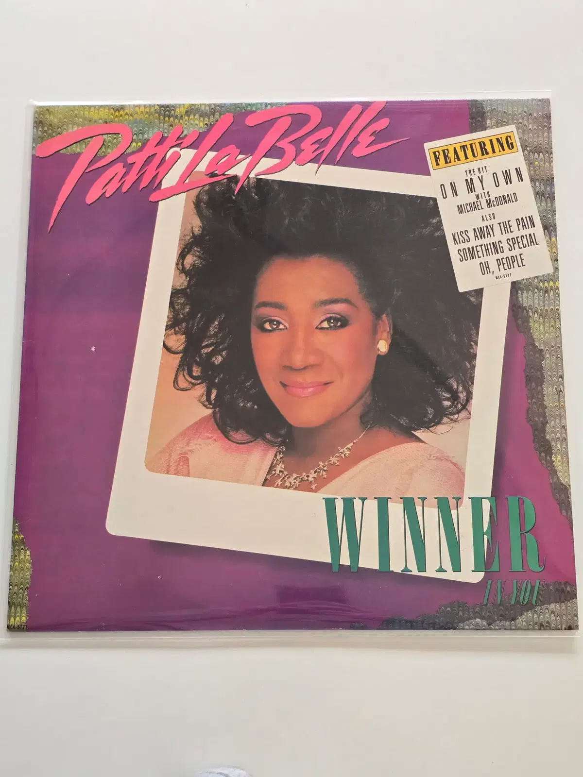 Patti LaBelle 패티 라벨 LP / Winner in You/NM사진참조,소리영향없음,MINT/가사지