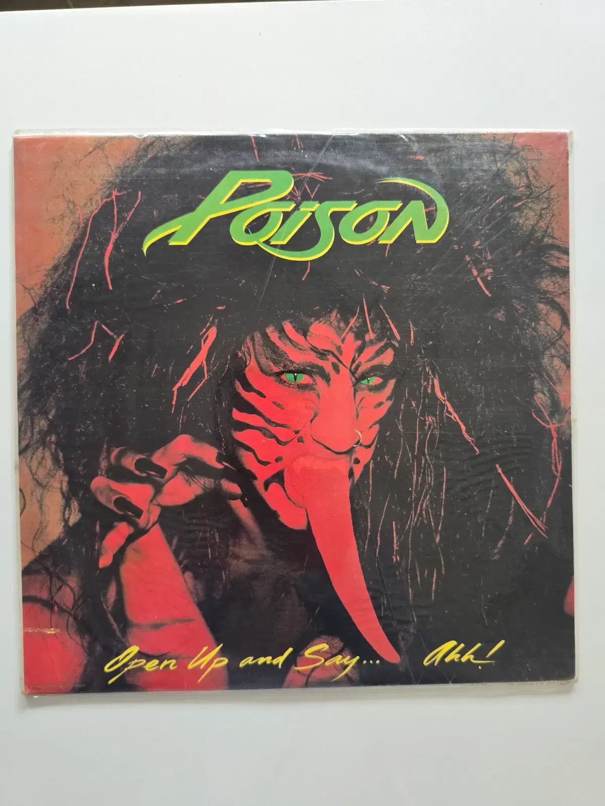 Poison 포이즌 LP / Open Up and Say... Ahh/미개봉