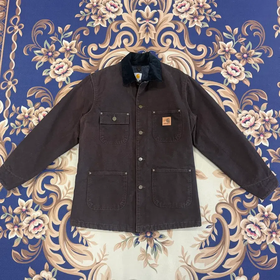 (S)10s 칼하트 Carhartt C02 DKB 초어 워크자켓(다크브라운)