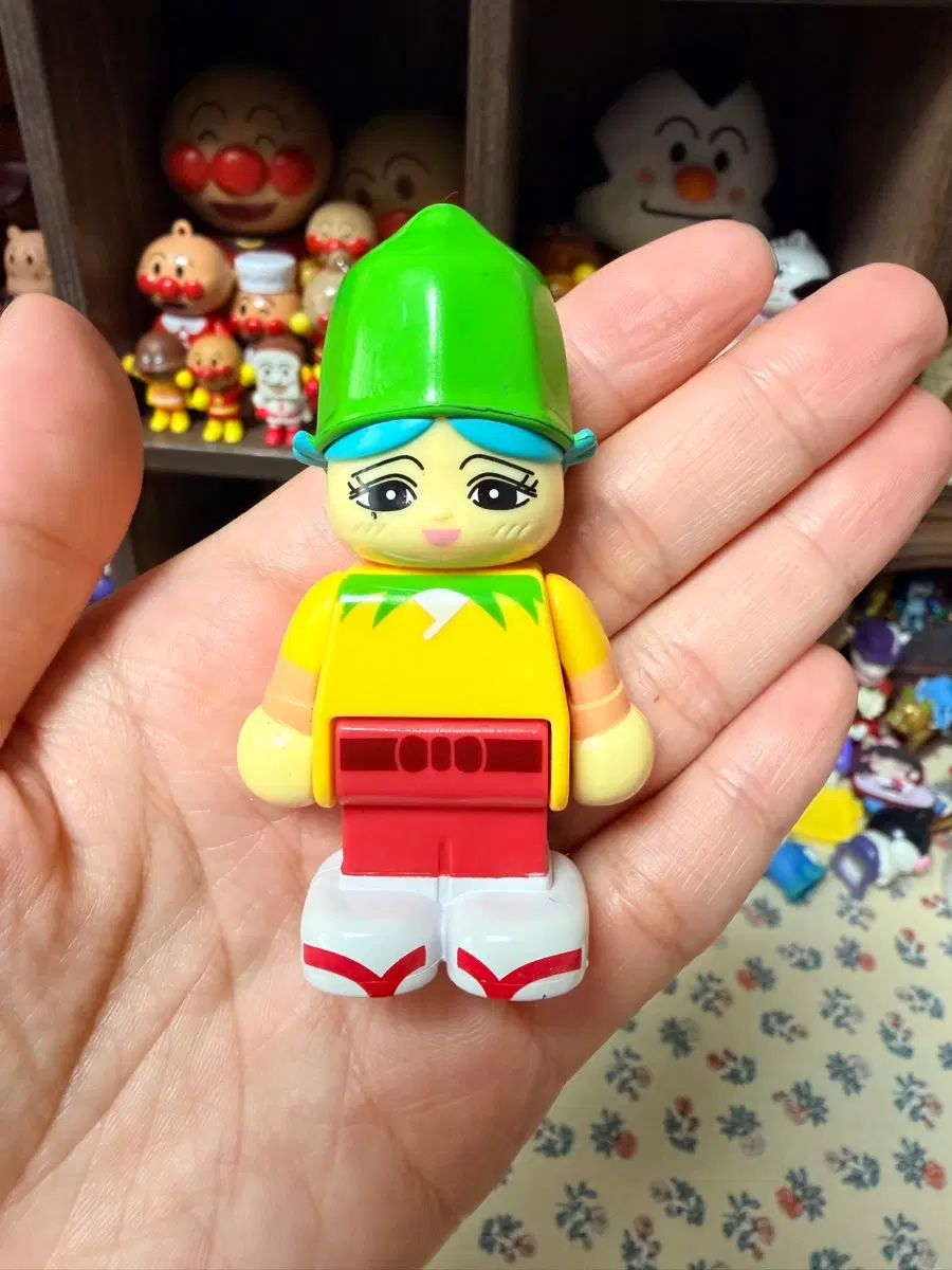 호빵맨 오크라소녀 블록 가챠
