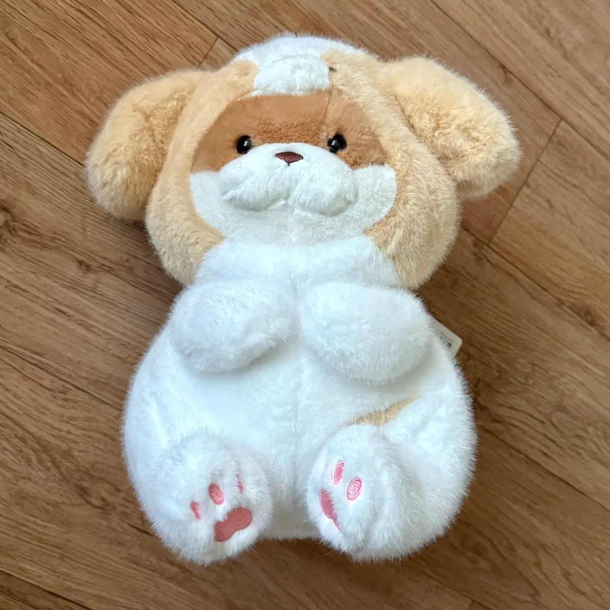 우소우소짱 동물코스튬 강아지 중형 인형 25cm