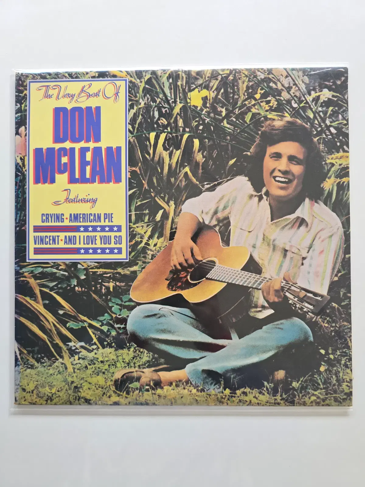 Don McLean 돈 맥클린 LP / The Very Best Of Don McLean/EX소리약간안좋음 사진참조,NM/가사지