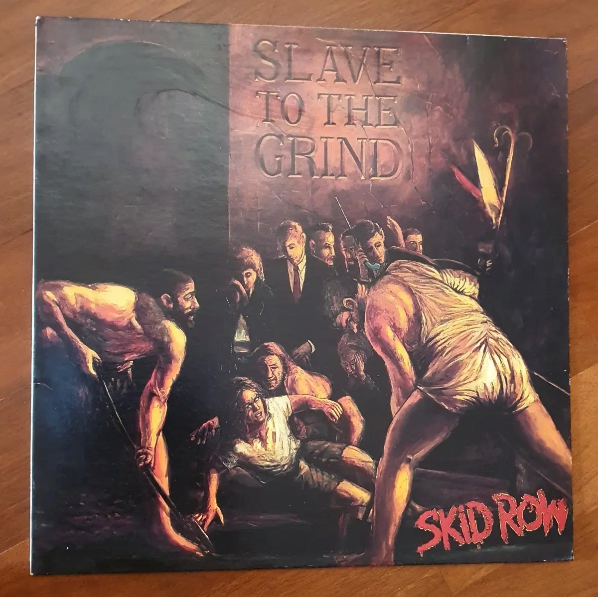 스키드 로우 Skid Row 슬레이브 투 더 그라인드 LP.nm