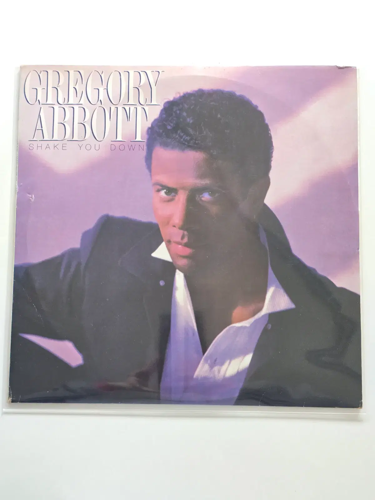 Gregory Abbott 그레고리 애벗 LP / Shake You Down/EX+2면변색소리무관/가사지