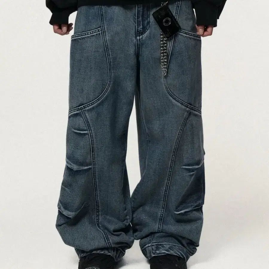 IDWS 아이돈워너셀 Dimension Denim Pants Indigo 데님 팬츠 바지 1