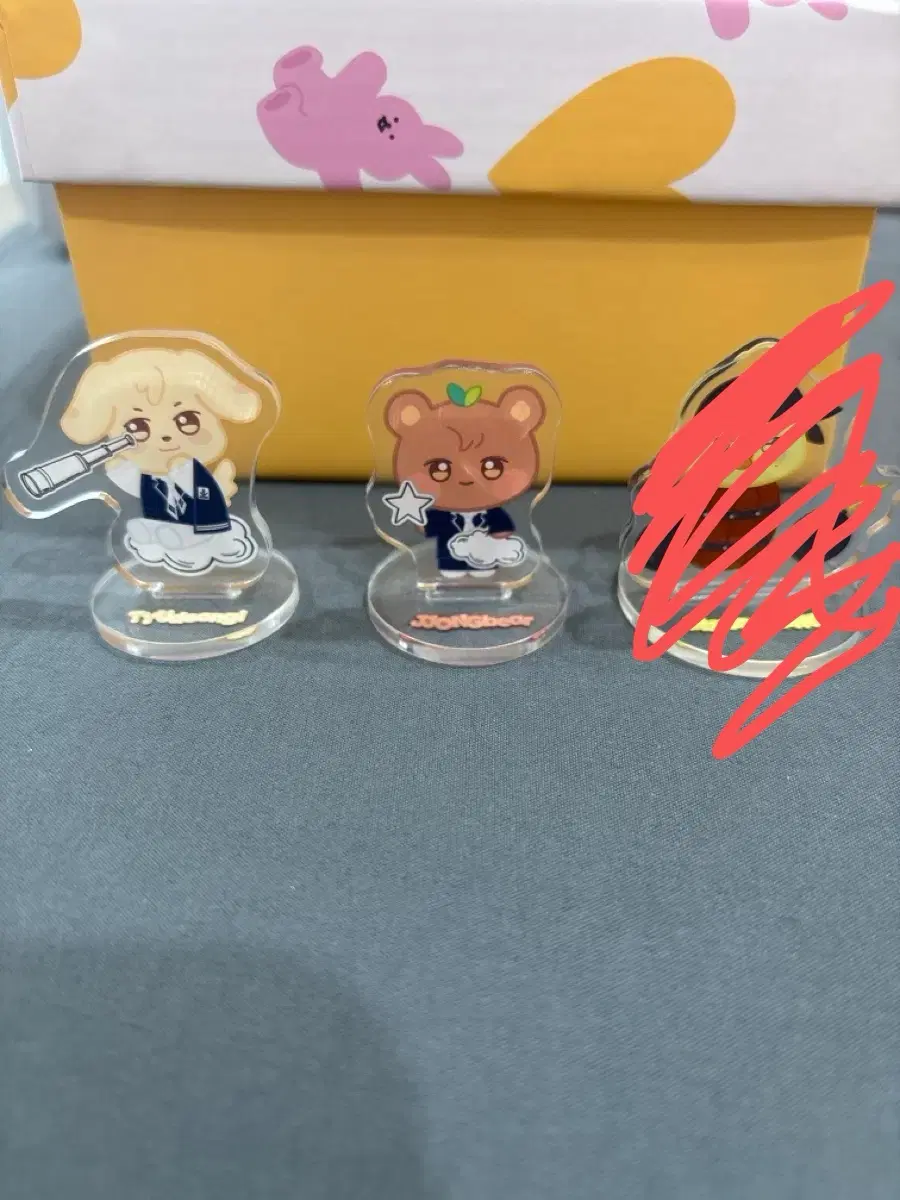 애니티즈 아크릴 3종
