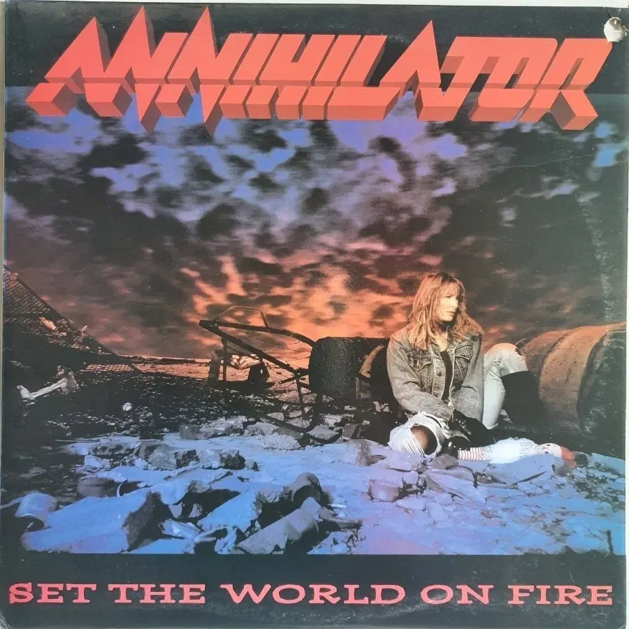 ANNIHILATOR - SET THE WORLD ON FIRE LP