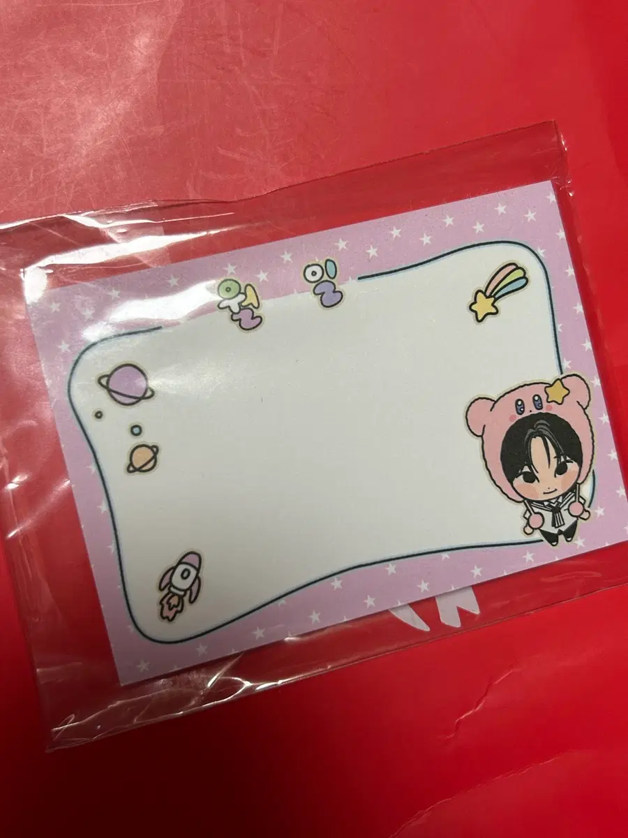 킥플립 계훈 생카 특전 떡메모지