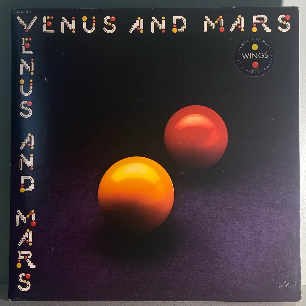 (수입중고LP-팝록) Wings -Venus And Mars