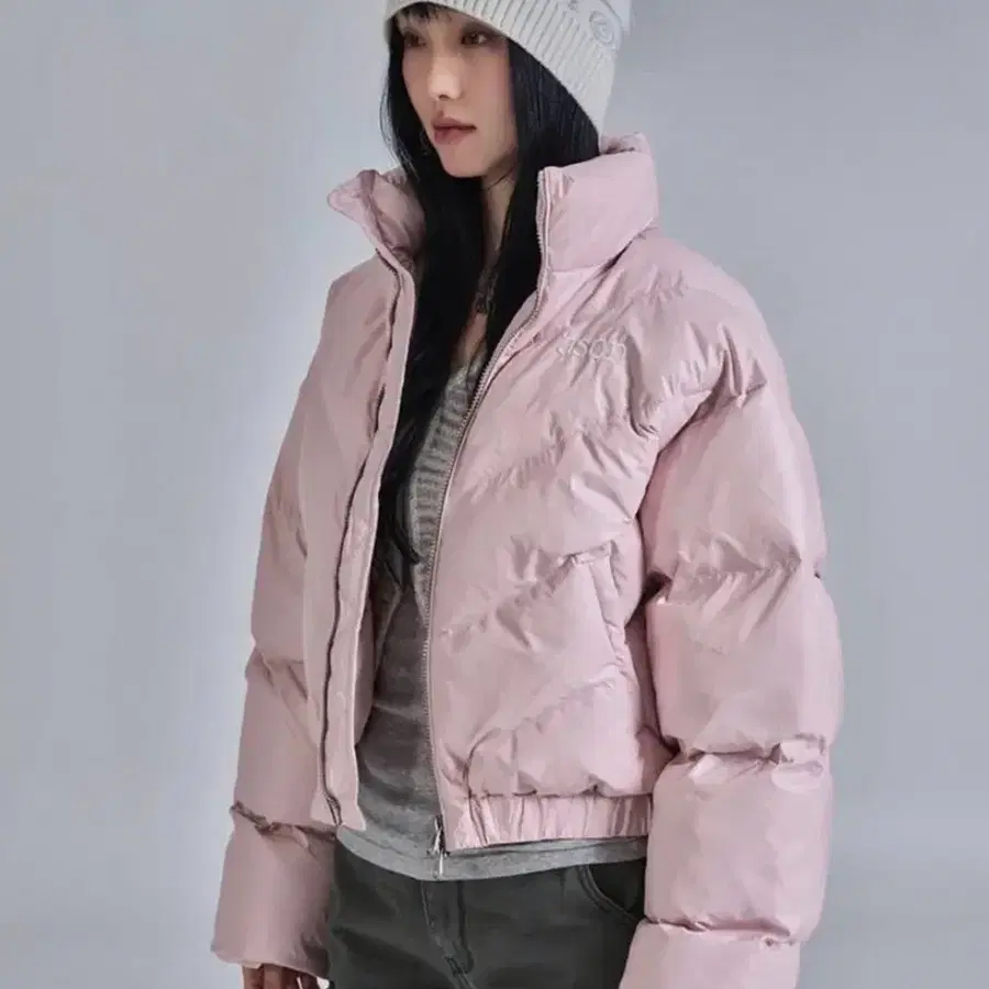 애즈온 패딩 BETTY PUFFER JACKET PINK
