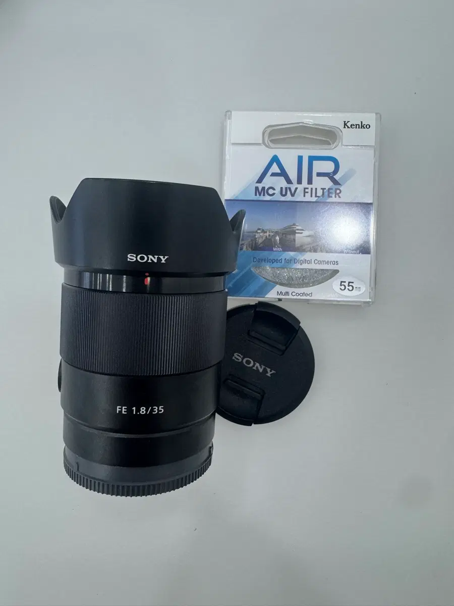 소니 FE 35mm F1.8 렌즈 + Kenko MC UV 필터