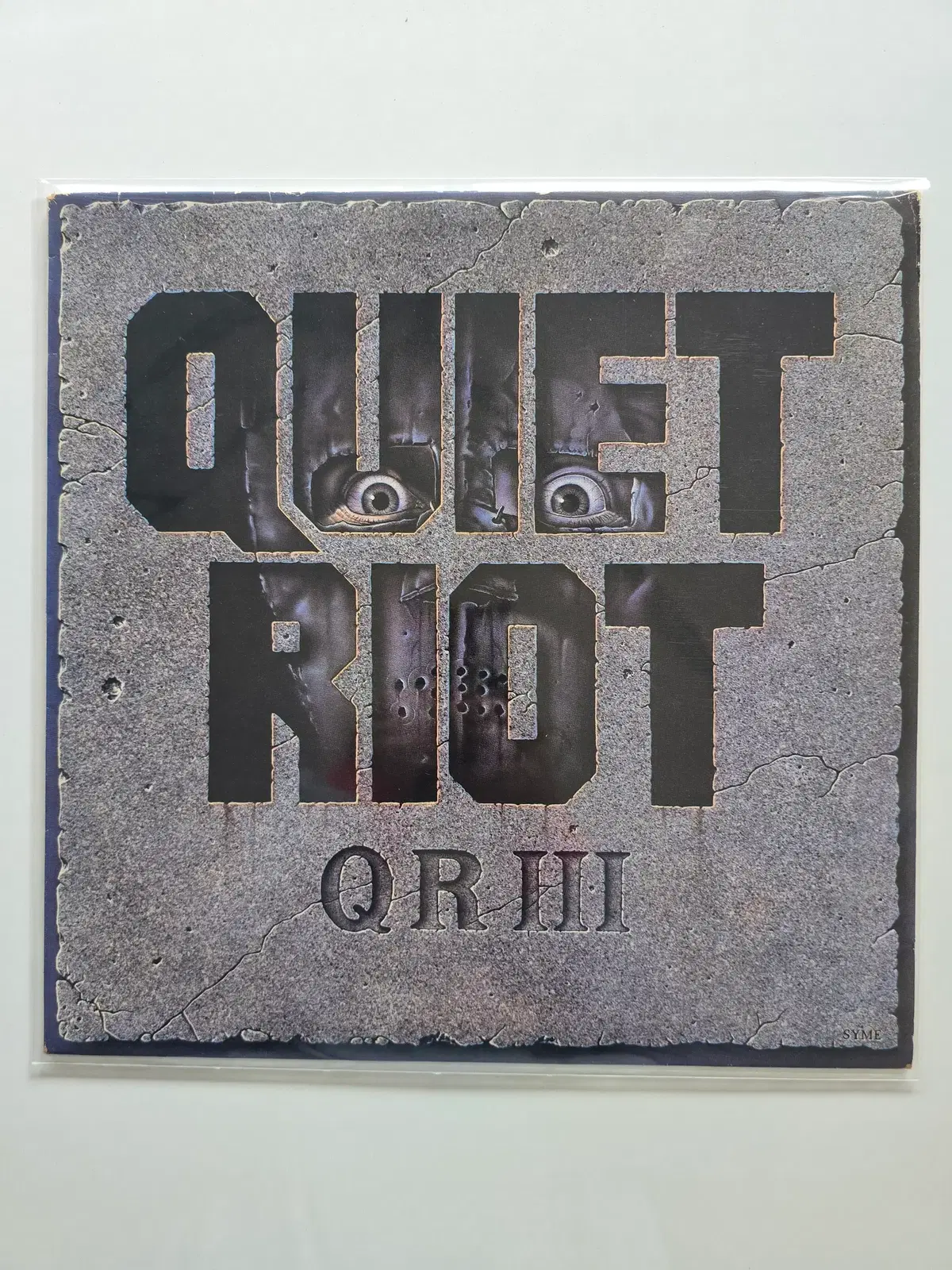 Quiet Riot 콰이어트 라이엇 LP / QR III/MINT/가사지