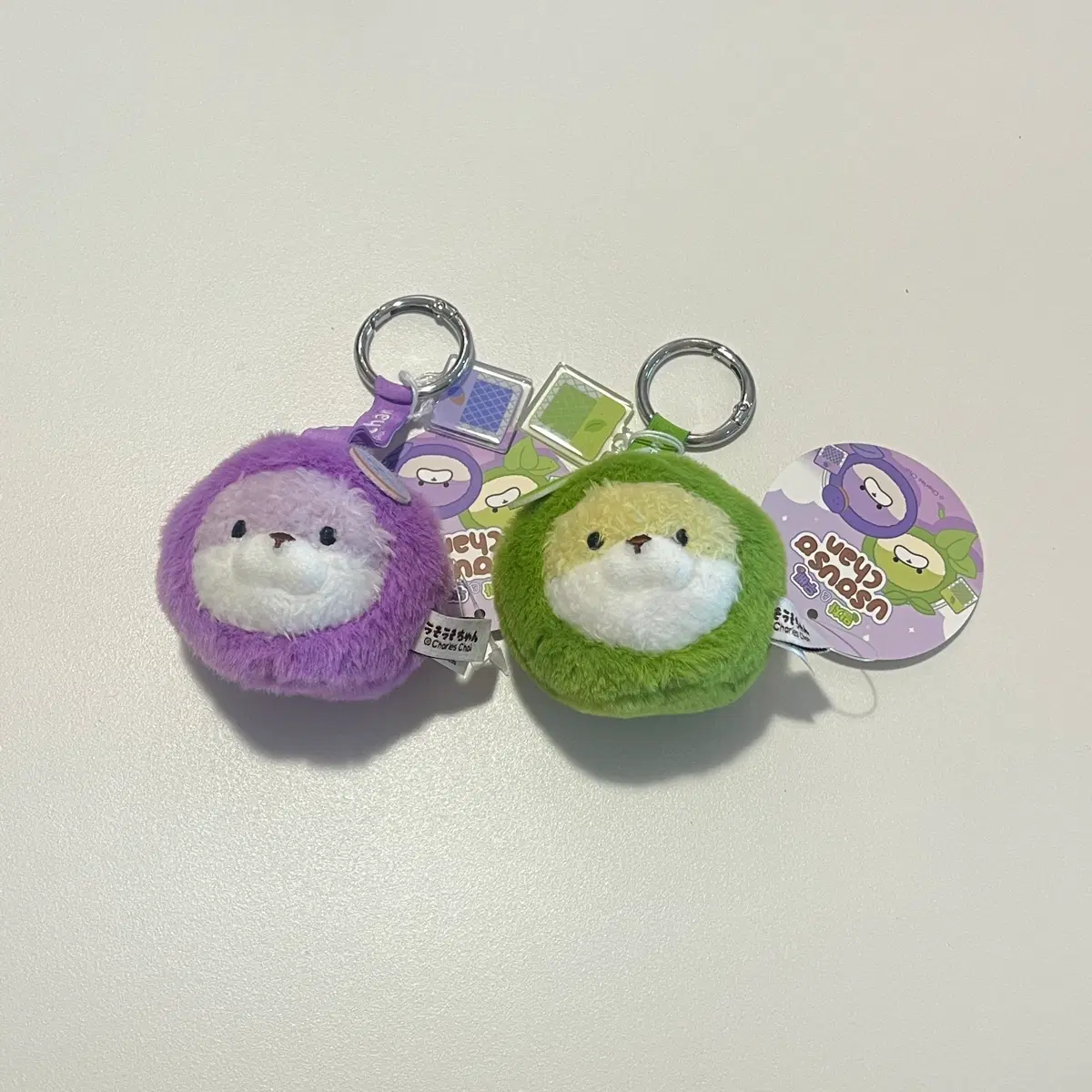 우소우소짱 말차 우베 6cm 인형 키링