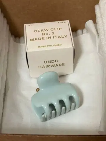 [ 미사용 ] UNDO HAIRWARE NO. 2 CLAW CLIP- SAGE
