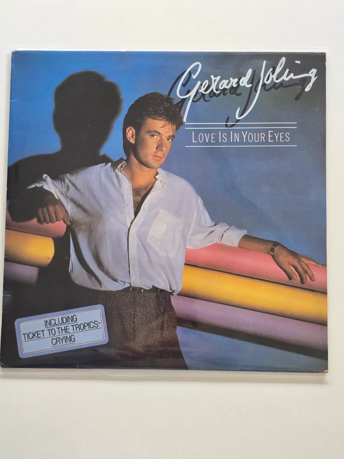 Gerard Joling 제라드 조슬링 LP / Love Is In Your Eyes/EX+/가사지