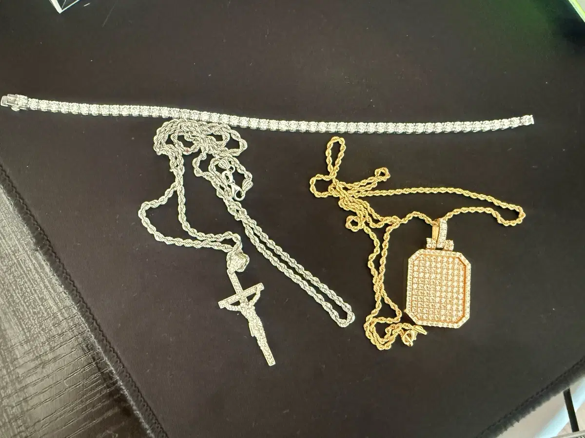 커스텀 쥬얼리 일괄 18k,14k 목걸이,팔찌