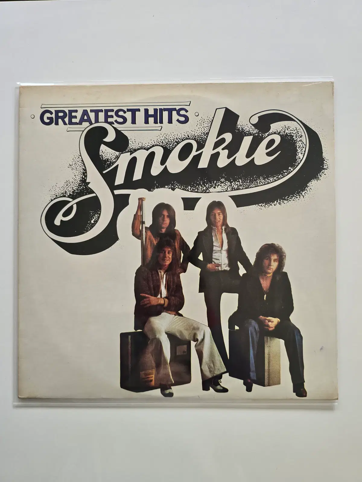 Smokie 스모키 LP / Greatest Hits/EX+,V-사진참조/가사지