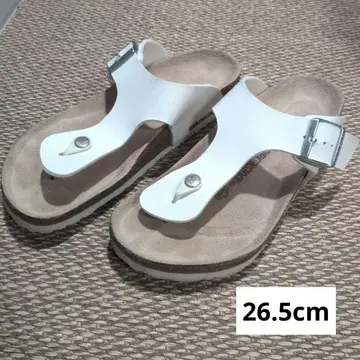 BIRKENSTOCK 샌들 화이트 26.5cm