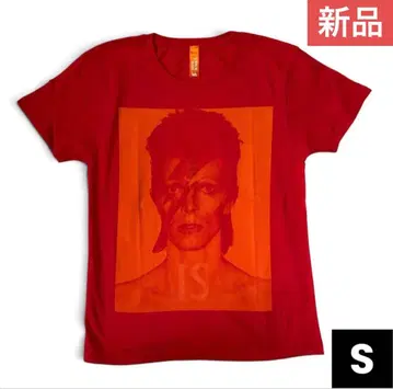 DAVID BOWIE IS 공식 T셔츠 새상품 미사용 S 사이즈 빨간색