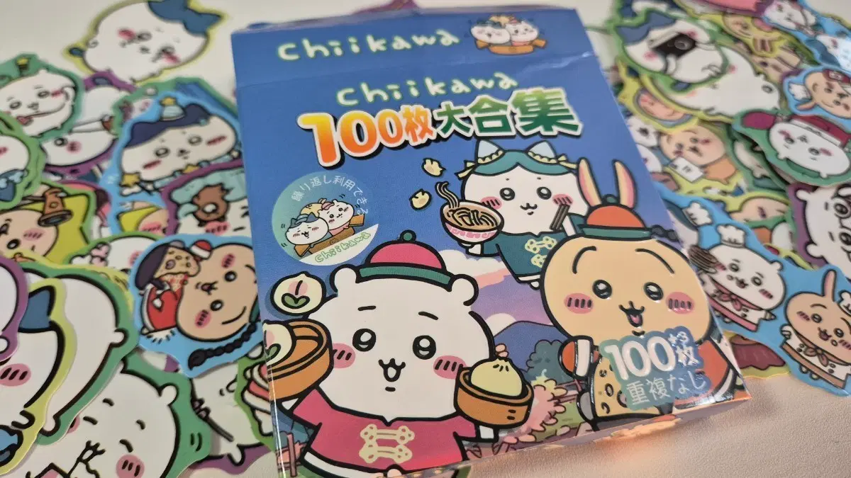 치이카와 먼작귀 우사기 스티커 100매 새제품
