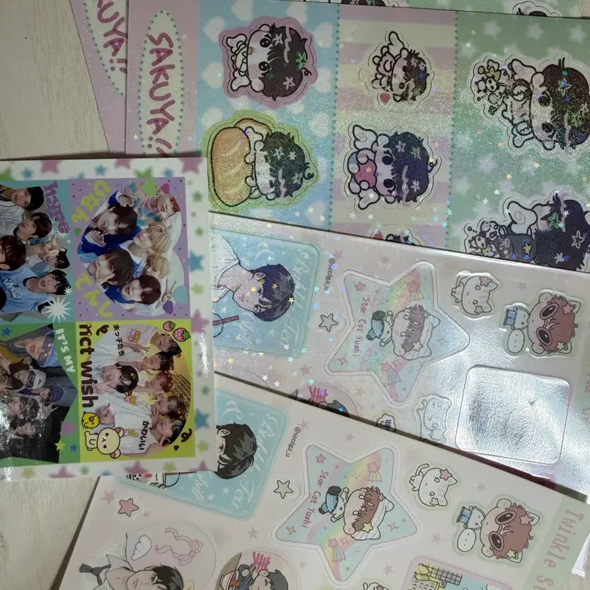 エンシティウィッシュステッカーNct wish