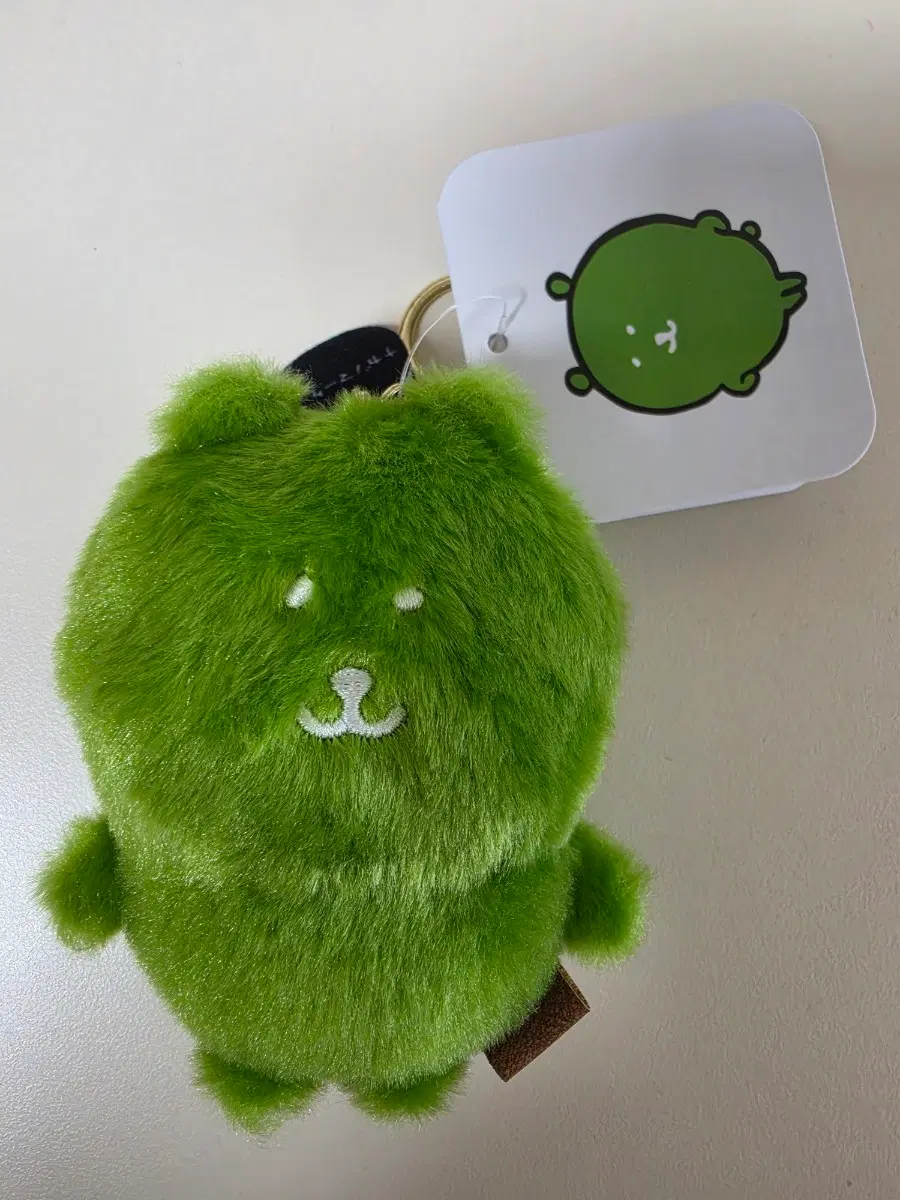 원가이하 나가노마켓 농담곰 말차곰 키링 인형 초록색