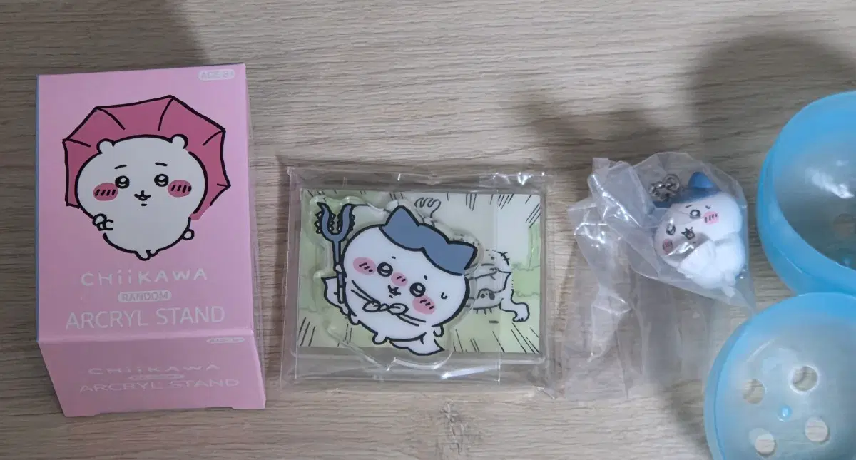 치이카와 먼작귀 하치와레 아크릴 스탠드 타베모노 가챠 일괄 판매