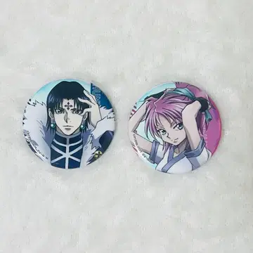 HUNTER x HUNTER 마루이 캔뱃지 클로로 마찌