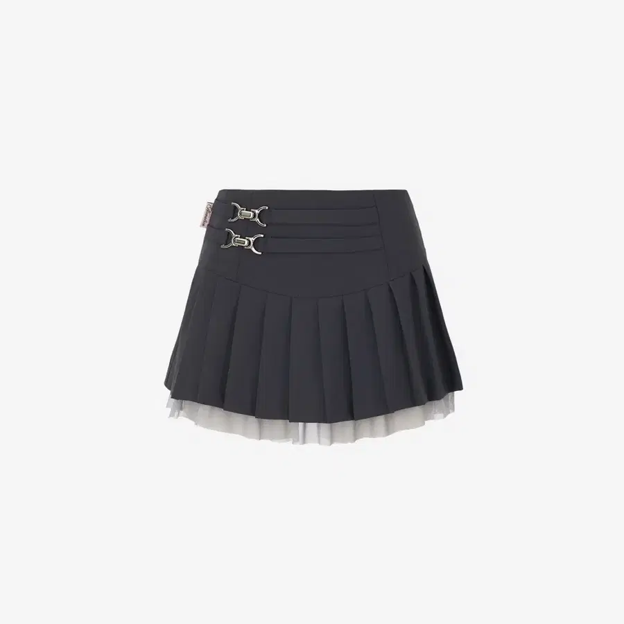 뉴얼린 Highteen hook Pleats mini Skirt 플리츠 미니 스커트 치마 M