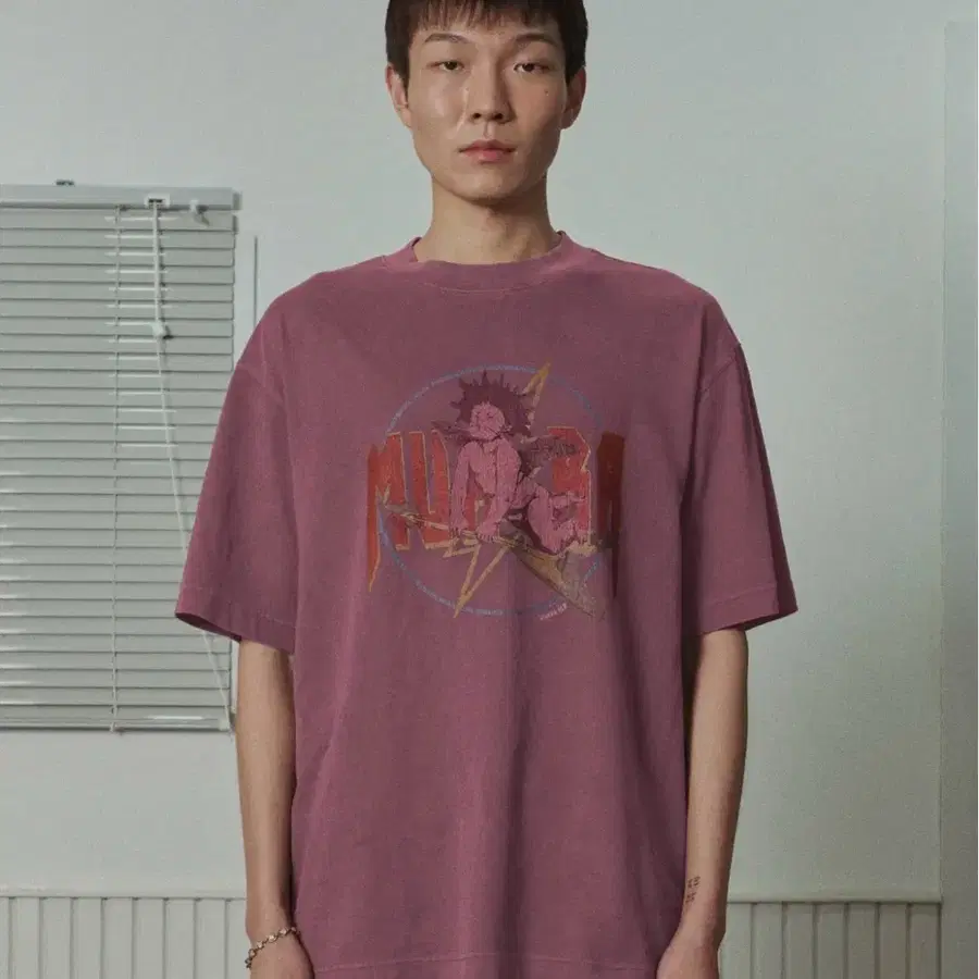 무라 엔젤 뮤지션 티셔츠 _ 퍼플