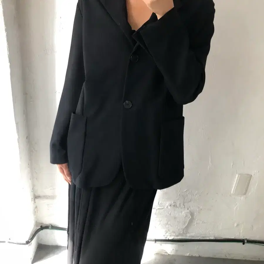 Jil Sander 질샌더 블랙 블레이저 자켓