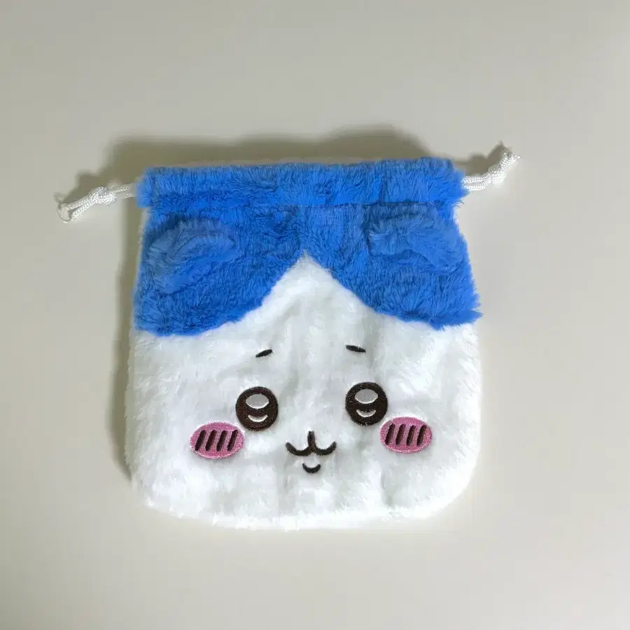 하치와레 복슬 복조리 파우치