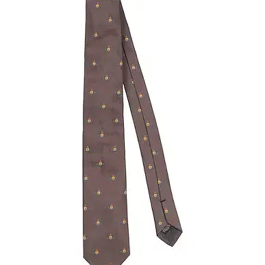 vivienne westwood orb dots print tie