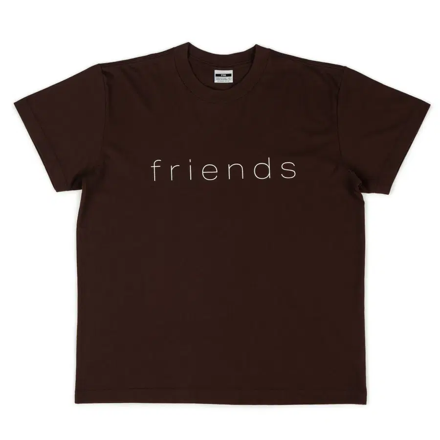 [L] 77c FRIENDS T-SHIRT (MAROON)