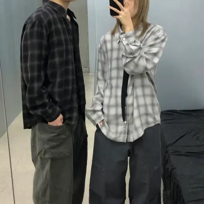 해칭룸 뮤지엄 셔츠 텐셀 옴브레 포그