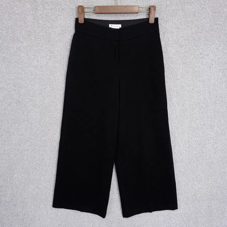 잇미샤 여성 와이드핏 9부 뒷밴딩 팬츠 44size