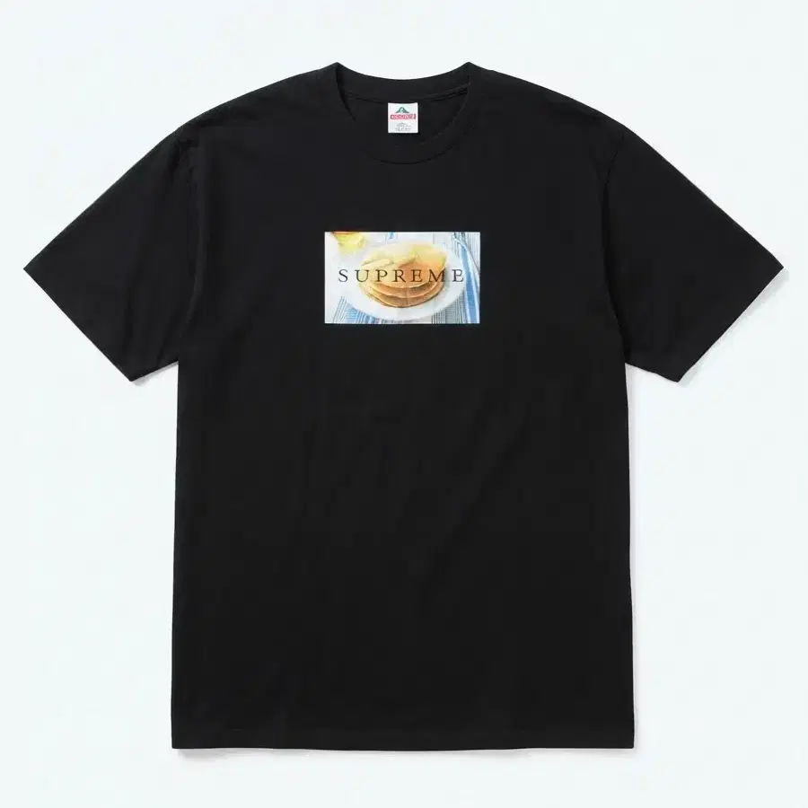 슈프림 25ss 팬케이크 티셔츠 블랙 XL