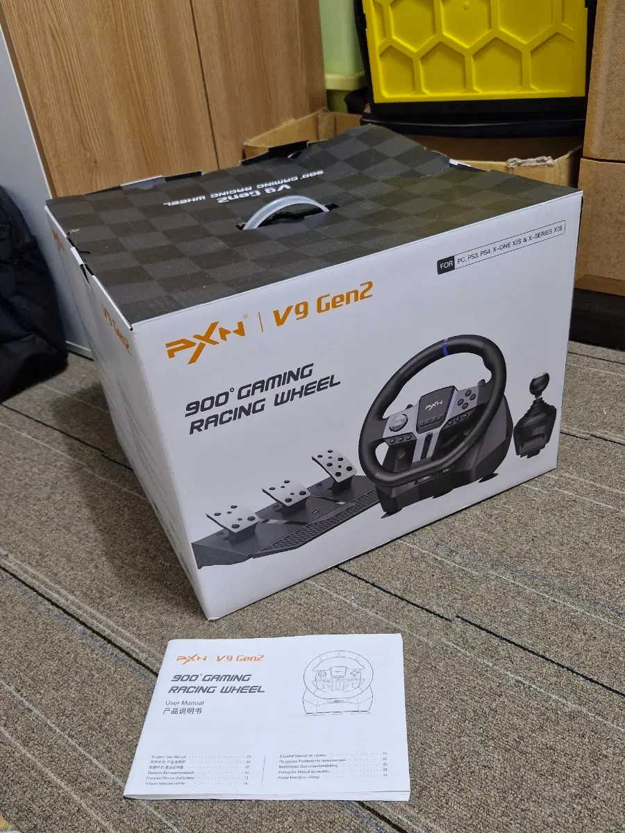 PXN V9 Gen2 스티어링휠