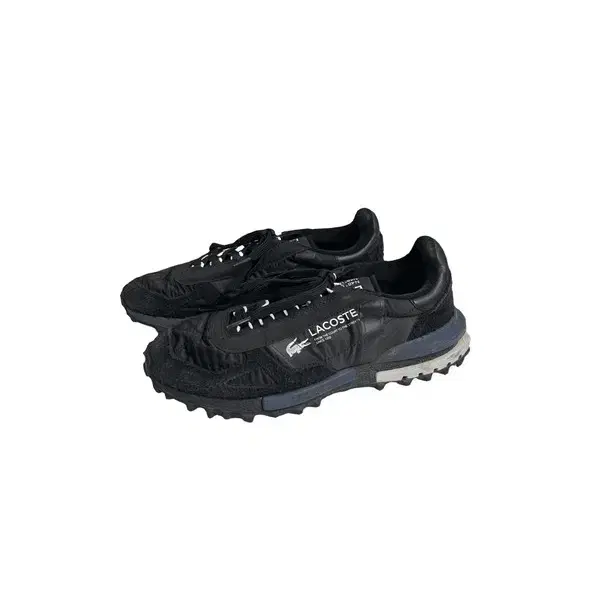 LACOSTE Elite Active leather sneakers black UK 8