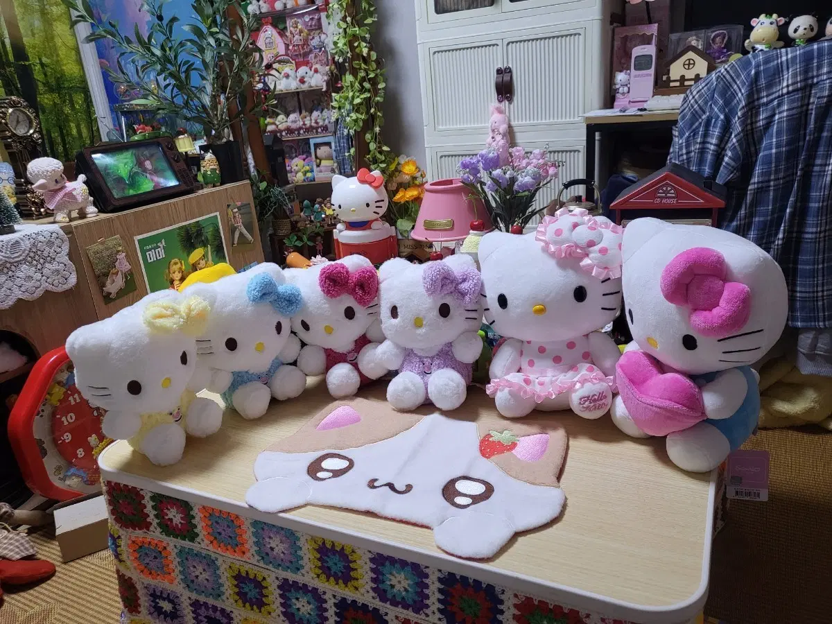 키티 인형 일괄 세트 택포