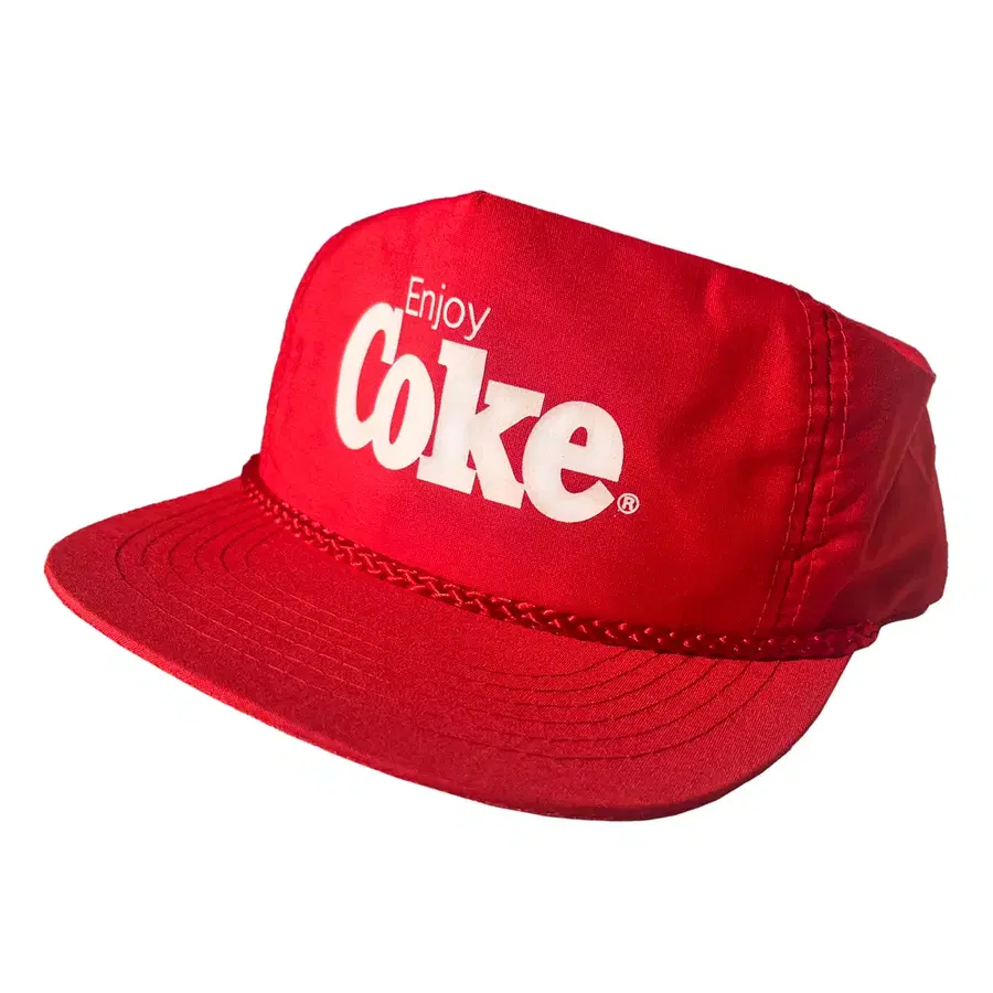 코카콜라 모자 80s 빈티지 Enjoy Coke 로프캡