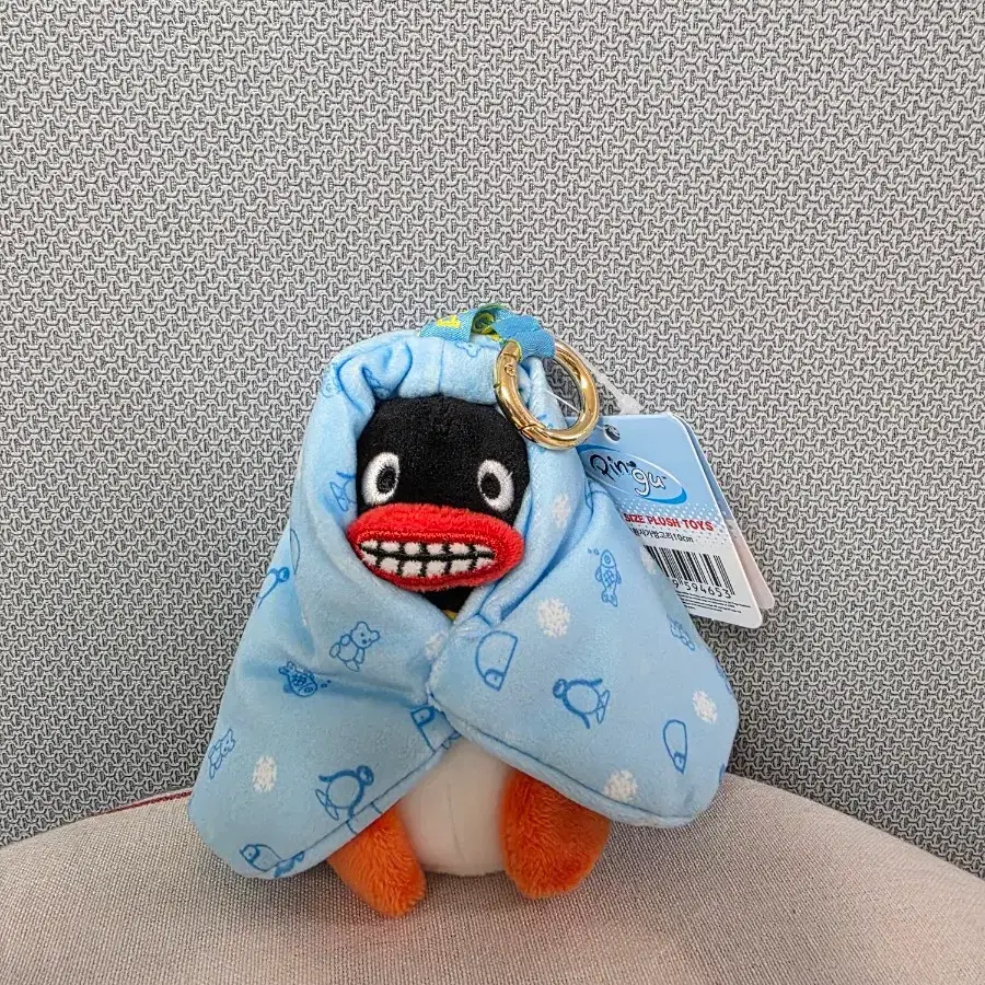 정품/새상품) 핑구 핑가 병원 가방고리 환자 간호사 키링 인형 10cm