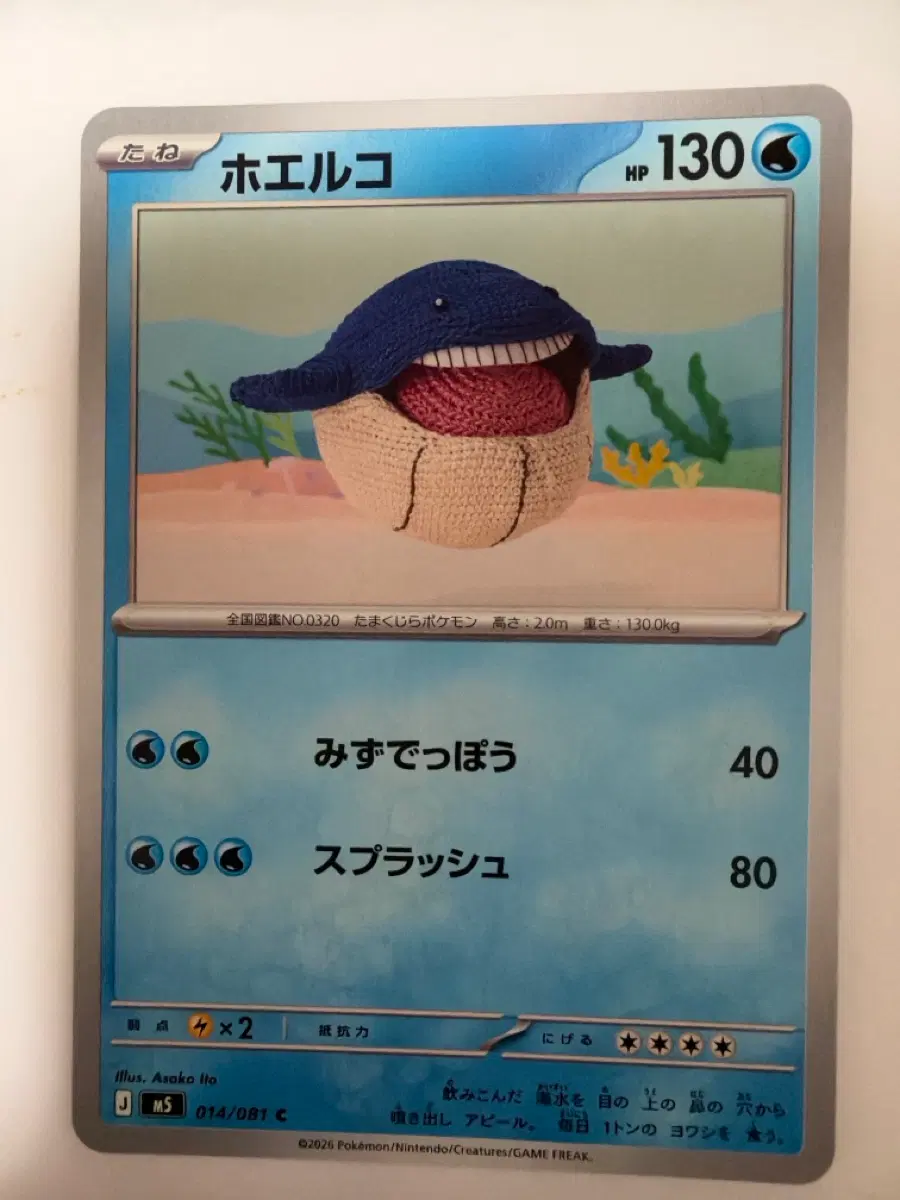 포켓몬 카드 호엘코 130HP