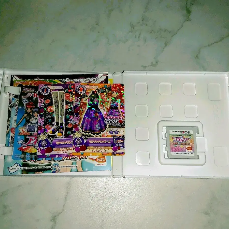 아이카츠 닌텐도 3DS 365일의 아이돌 라이프 게임