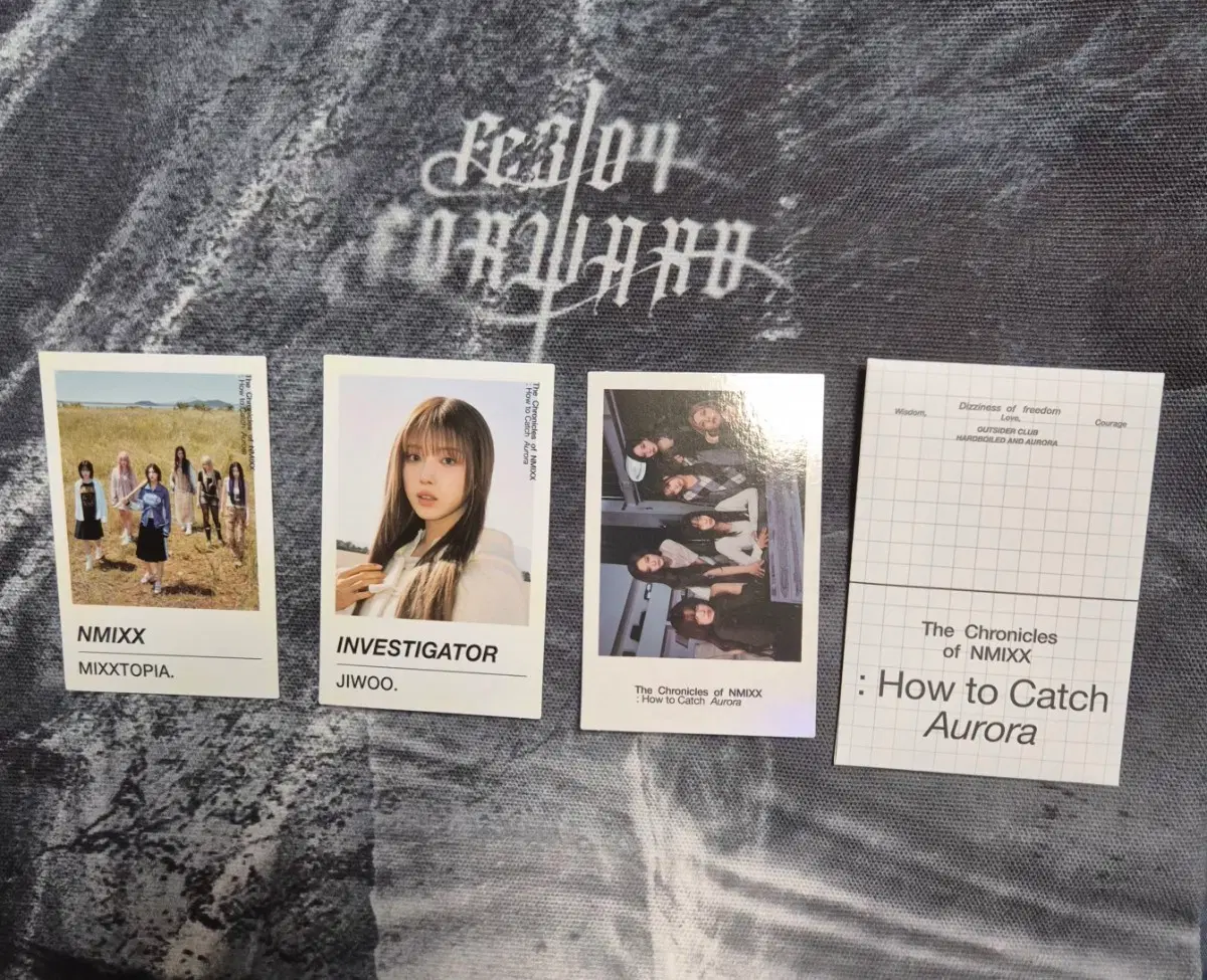 엔믹스 크로니클 오로라 트레카 포카 판매 교환