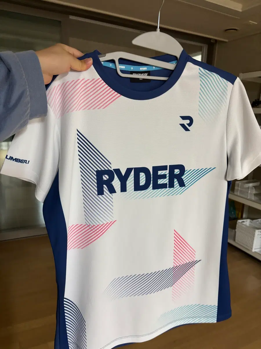RYDER 라이더 여성 90 배드민턴 반팔 게임웨어