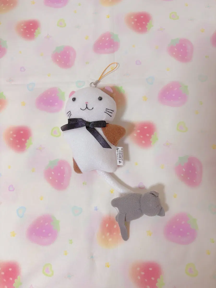고양이 인형키링